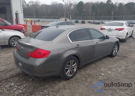 2012 Infiniti G37 Journey из США, поврежденный, VIN JN1CV6AP8CM629289